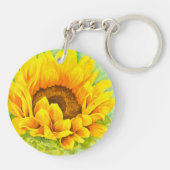 Porte-clés Tournesol (Dos)