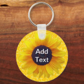 Porte-clés Tournesol (Recto)