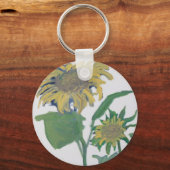 Porte-clés tournesol (Recto)