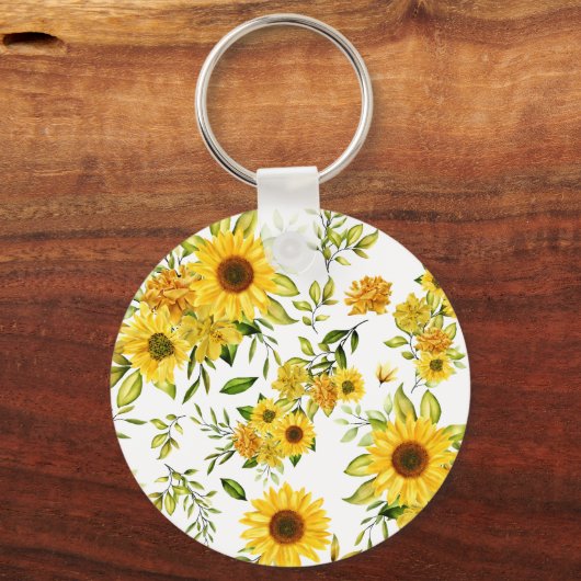 Porte-clés Tournesol 8 (Verso)