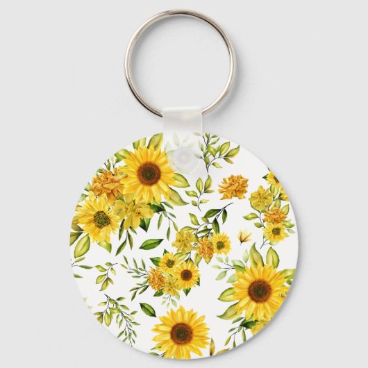 Porte-clés Tournesol 8 (Verso)