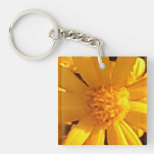Porte-clés Tournesol à côté simple