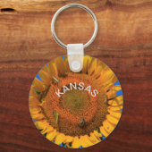 Porte-clés Tournesol coloré du Kansas (Recto)