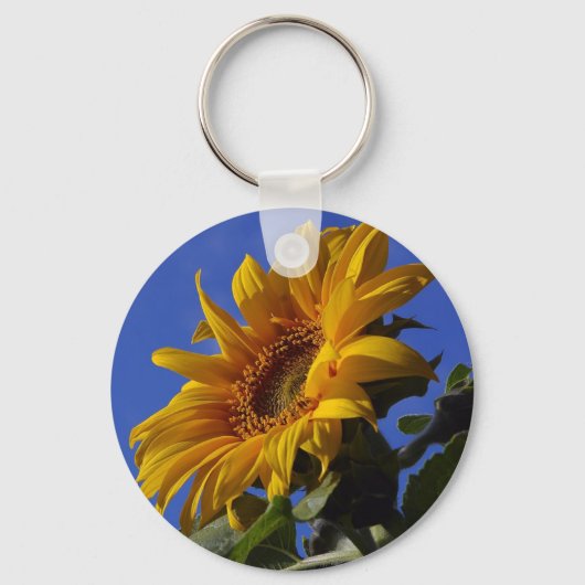 Porte-clés Tournesol doré (Recto)