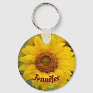 Porte-clés Tournesol Floral
