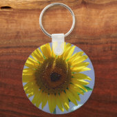 Porte-clés Tournesol jaune (Recto)
