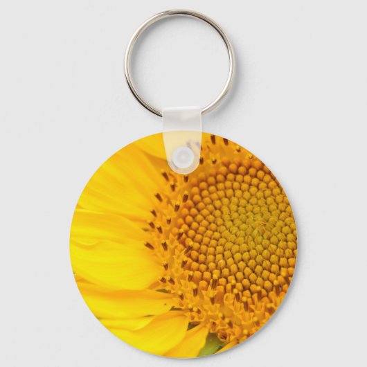 Porte-clés Tournesol jaune (Recto)