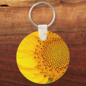 Porte-clés Tournesol jaune (Recto)