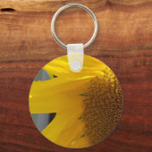Porte-clés Tournesol jaune vif (Recto)