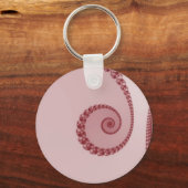 Porte-clés Tournure de Clé Simple en Spirale (Recto)