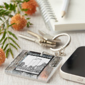 Porte-clés Tours jumelles (Devant Droit)