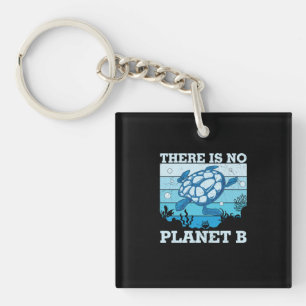 Porte-clés Tourterelle There Is No Planet B