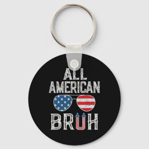 Porte-clés Tous les Américains 4 juillet garçons Ados patriot