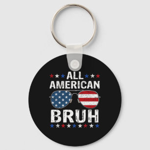 Porte-clés Tous les Américains 4 juillet garçons Ados patriot