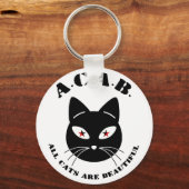 Porte-clés Tous Les Chats Sont Beaux (Recto)