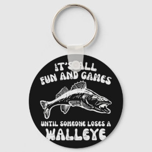 Porte-clés Tous les jeux amusants jusqu'à perdre Walleye Funn