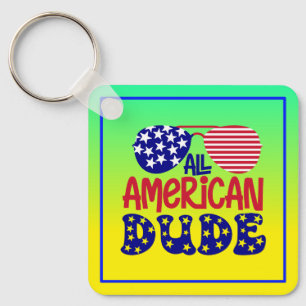 Porte-clés Tous les mecs américains
