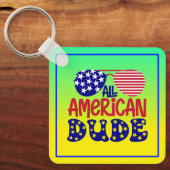 Porte-clés Tous les mecs américains (Recto)