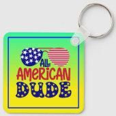 Porte-clés Tous les mecs américains (Dos)