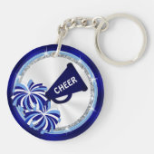 Porte-clés Tous les noms Chevrons, Coach Personnalisé (Dos)