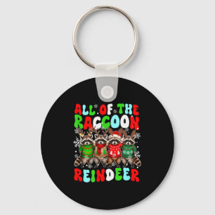 Porte-clés Tous les rennes ratons laveurs de Noël Groupe Sant
