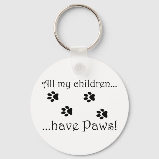 Porte-clés Tous mes enfants... (Recto)