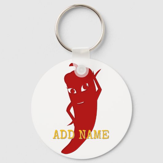 Porte-clés Tous Red Hot Pepper Diva (Recto)