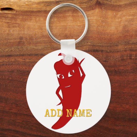 Porte-clés Tous Red Hot Pepper Diva (Verso)