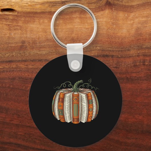 Porte-clés Tous Réservés Pour Automne Citrouille Automne Bibl (Recto)