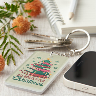 Porte-clés Tous Réservés Pour Noël Bibliothécaire Amoureux De