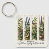 Porte-clés Tout beau dans son temps botanique (Recto)