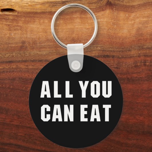 PORTE-CLÉS TOUT CE QUE VOUS POUVEZ MANGER (Verso)