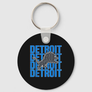 Porte-clés Tout en détermination - Detroit Cool Retro Amoureu
