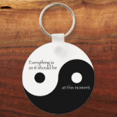 Porte-clés Tout Est Comme Il Faut (Recto)