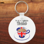 Porte-clés Tout est si bien britannique (Recto)