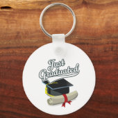 Porte-clés Tout juste diplômé ! (Verso)