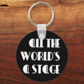 Porte-clés Tout le monde est une scène (Recto)