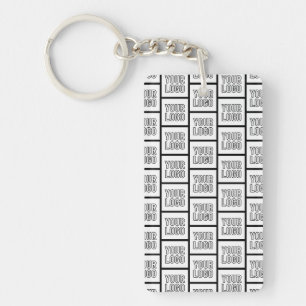 Porte-clés Tout motif répétitif de logo ou d'image