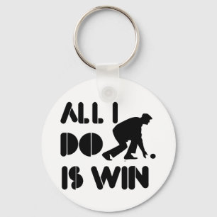 Porte-clés Tout que je fais est victoire au bowling de