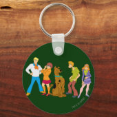 Porte-clés Toute la bande 15 Mystery Inc (Recto)