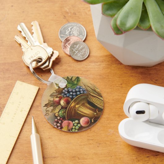 Porte-clés Toute la générosité de Thanksgiving Soit mince (Bureau)