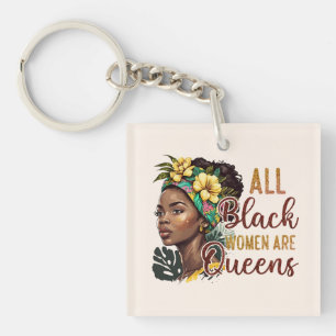 Porte-clés Toutes les femmes noires sont des reines