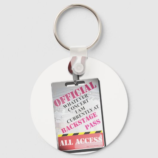 Porte-clés Toutes les passes d'accès (Recto)
