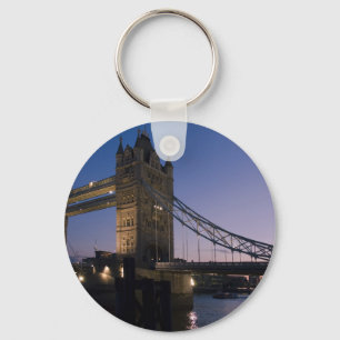 Porte-clés Tower Bridge Londres Angleterre Water Night City