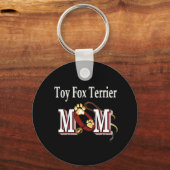 Porte-clés toy fox terrier maman Porte - clé (Recto)