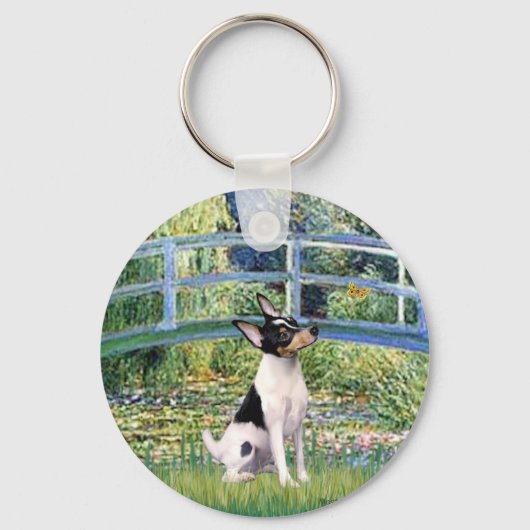 Porte-clés Toy Fox Terrier - Pont (Recto)