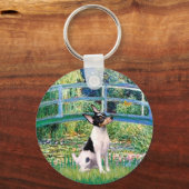 Porte-clés Toy Fox Terrier - Pont (Recto)