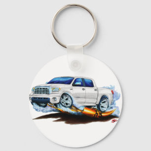 Porte-clés Toyota Tundra Crewmax White Truck