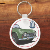Porte-clés TR4 vert (Recto)