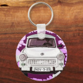 Porte-clés Trabing Car et Pink/Lilac Berlin Wall (Recto)